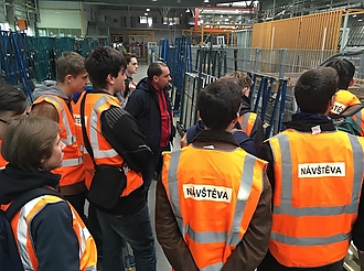 Exkurze ve firmě - VOŠ a SPŠ Žďár nad Sázavou - 12. 4. 2017